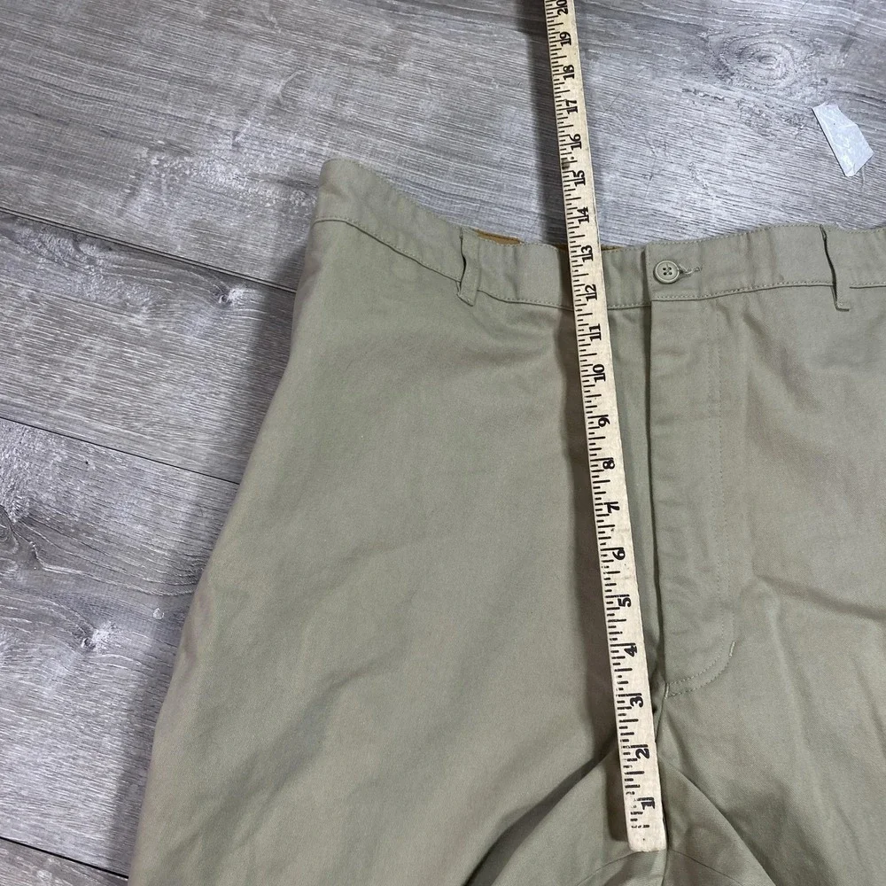 Atlantic Rancher Pants Mens 40x26 Beige Cotton Chino Straight Leg Casual‎ Twill